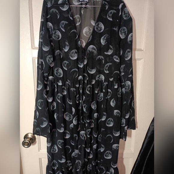 Ht Black Moon Phase Dress - Picture 2 of 8